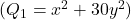 (Q_1=x^2+30y^2)