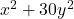 x^2 + 30y^2