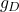 g_D