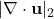 |\nabla \cdot \mathbf{u}|_2