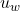 u_w