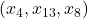 (x_4,x_{13},x_8)