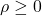 \rho\geq0