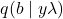 q(b \mid y\lambda)