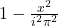 1-\frac{x^2}{i^2\pi^2}