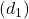 ( d_1 )