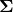 \boldsymbol{\Sigma}