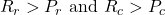 R_r>P_r \text{ and } R_c>P_c