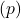 ( p )