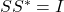 S S^* = I
