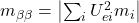 m_{\beta\beta} = \left| \sum_{i} U_{ei}^{2} m_{i} \right|