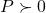 P\succ 0