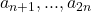 a_{n + 1},...,a_{2n}
