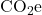 \text{CO}_{2}\text{e}