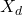 X_{d}