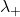 \lambda_{+}
