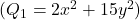 (Q_1 = 2x^2+15y^2)