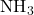 \text{NH}_{3}