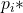 p_i*