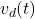 v_{d}(t)