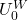 U^{W}_{0}