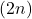 (2n)