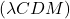 (\lambda CDM)