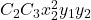 C_2 C_3 x_2^2 y_1 y_2