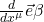 \frac{d}{dx^{\mu}}\vec{e}{\beta}