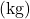 (\mathrm{kg})