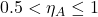 0.5<\eta_A\leq1