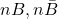 n B, n \bar{B}