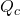 Q_{c}