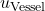 u_{\text{Vessel}}