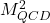 M_{Q C D}^{2}