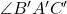 \angle B'A'C'