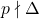 p \nmid \Delta