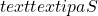 text{textipa{S}}