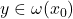 y \in \omega(x_0)