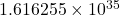 1.616255 \times 10^{35}
