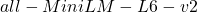 all-MiniLM-L6-v2