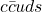 c\bar{c} uds