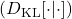 (D_{\text{KL}}[\cdot | \cdot])