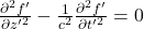 \frac{\partial^2 f'}{\partial z'^2}-\frac{1}{c^2}\frac{\partial^2 f'}{\partial t'^2}=0