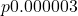 p \< 0.000003