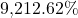 9{,}212.62\%