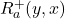 Rendered by QuickLaTeX.com R_a^{+}(y,x)