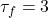 \tau_f = 3