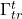 \Gamma^t_{tr}