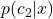 p(c_2|x)